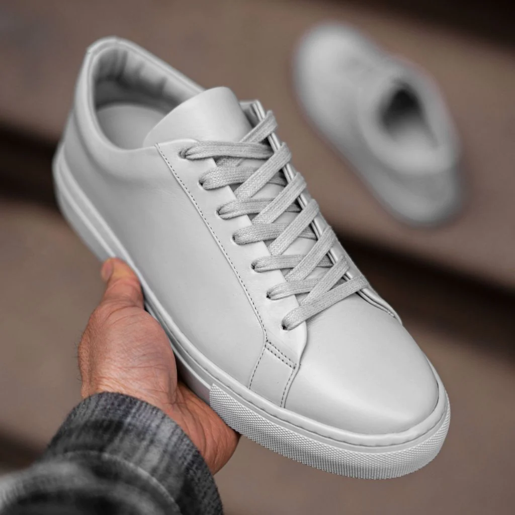 Premier Low Top | Light Grey - Thursday Boots