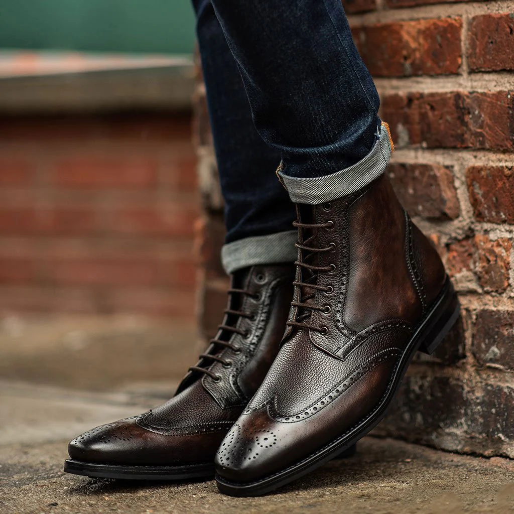 Wingtip | Dark Oak - Thursday Boots