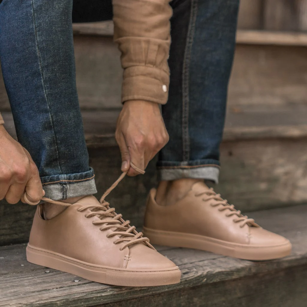 Premier Low Top | Natural Vachetta - Thursday Boots