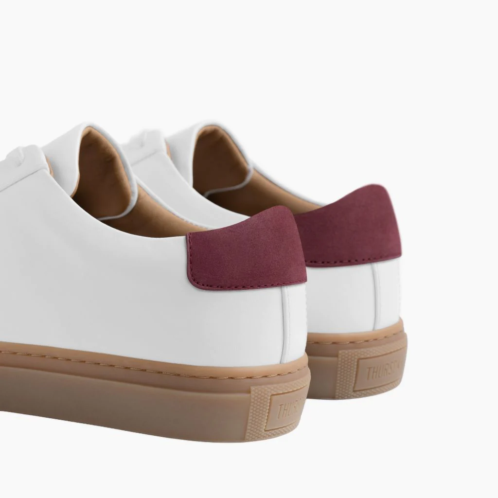 Women's Legacy | White x Burgundy - Thursday Boots