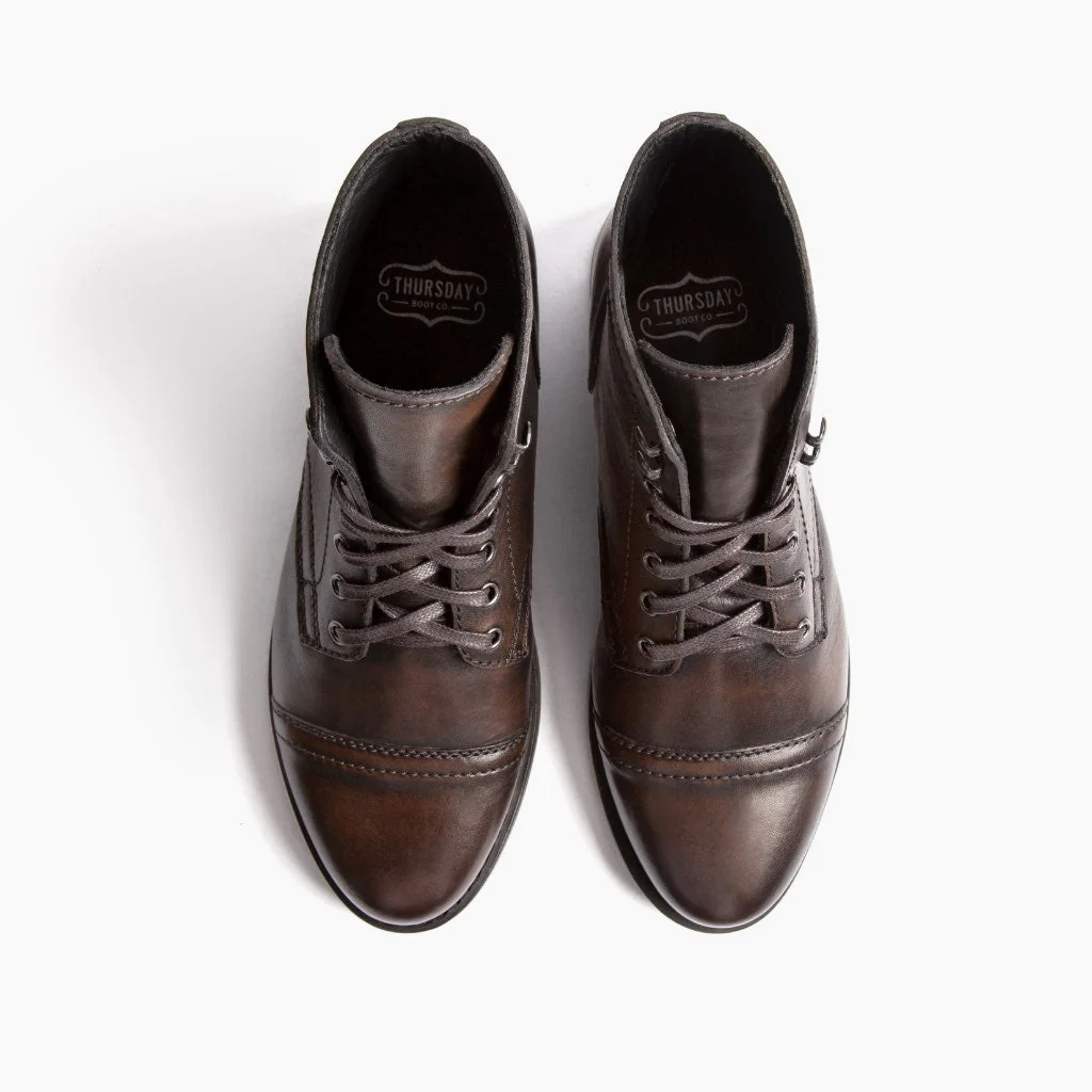 Captain | Black Coffee - Thursday Boots