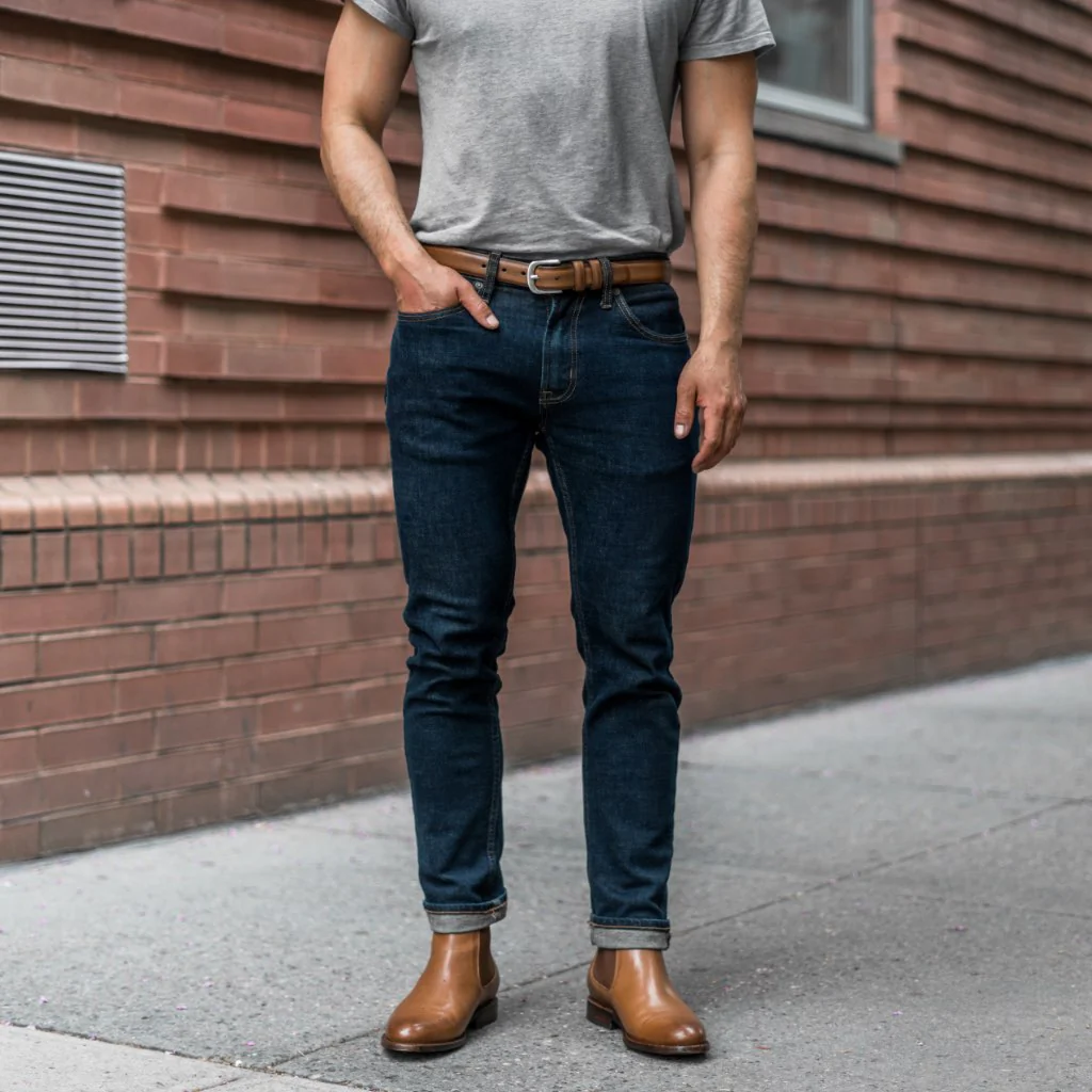 Men's Refined Leather Belt | Toffee - Thursday Boots