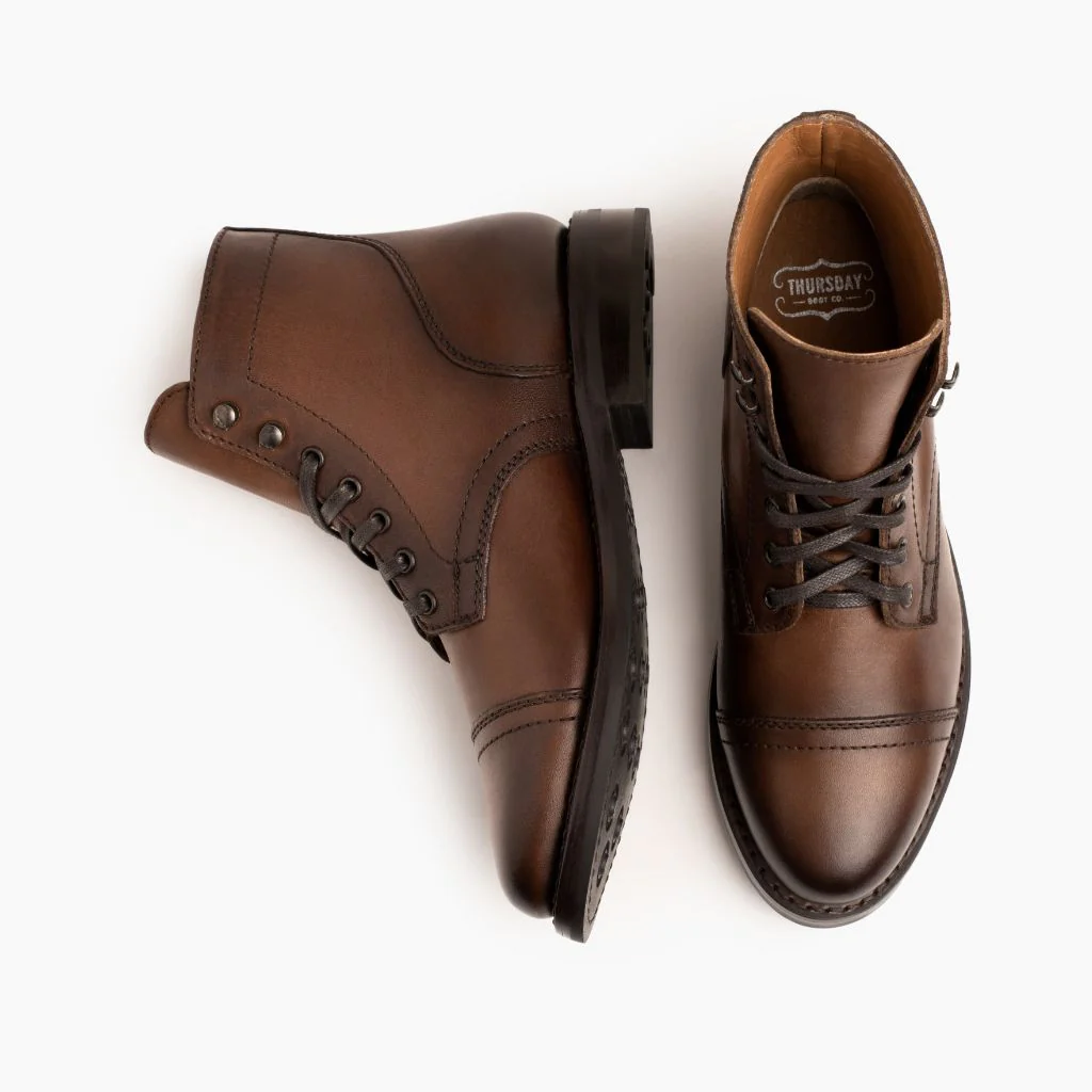 Captain | Walnut - Thursday Boots