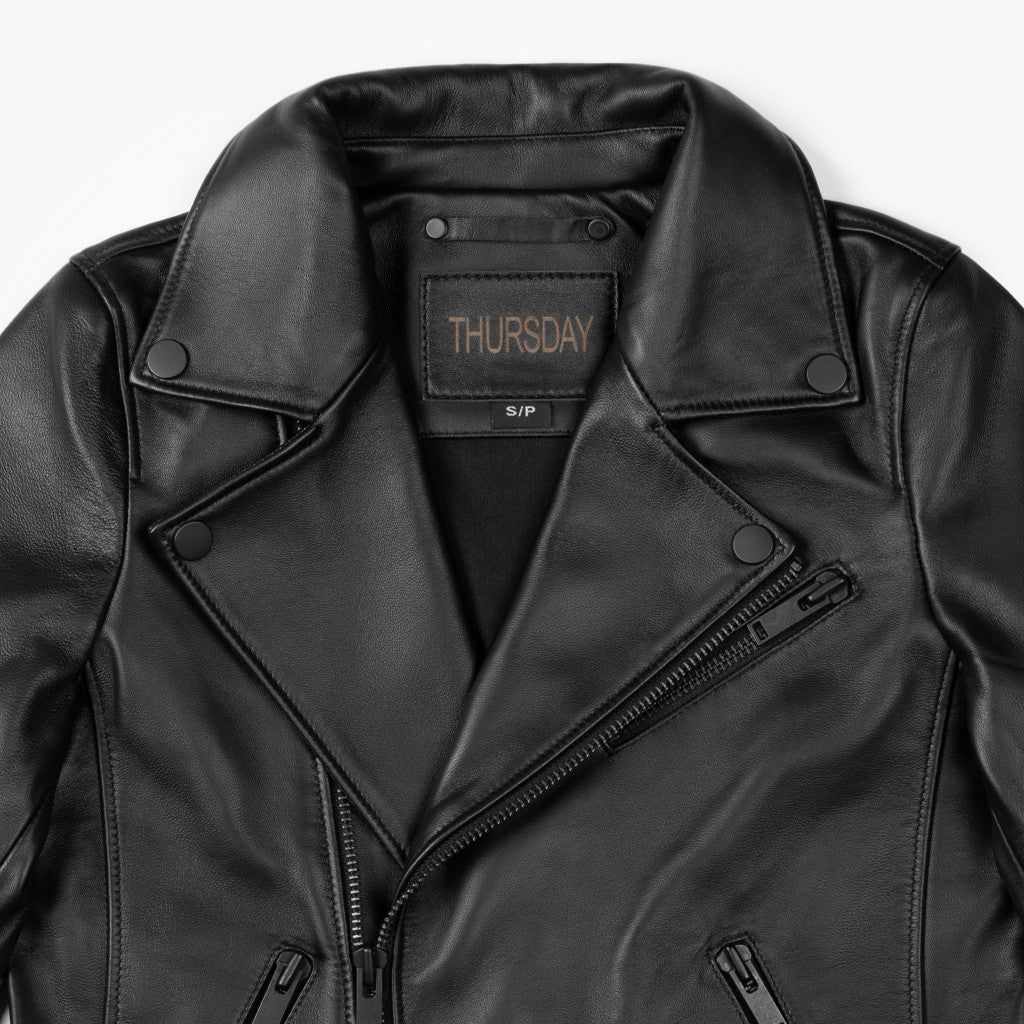 Motorcycle Jacket | Black - Thursday Boots