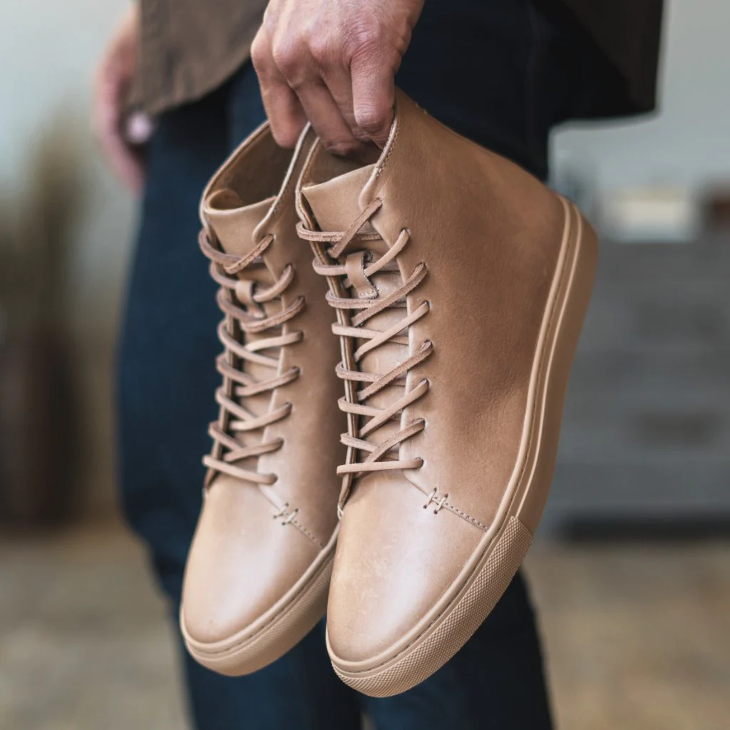 Premier High Top | Natural Vachetta - Thursday Boots