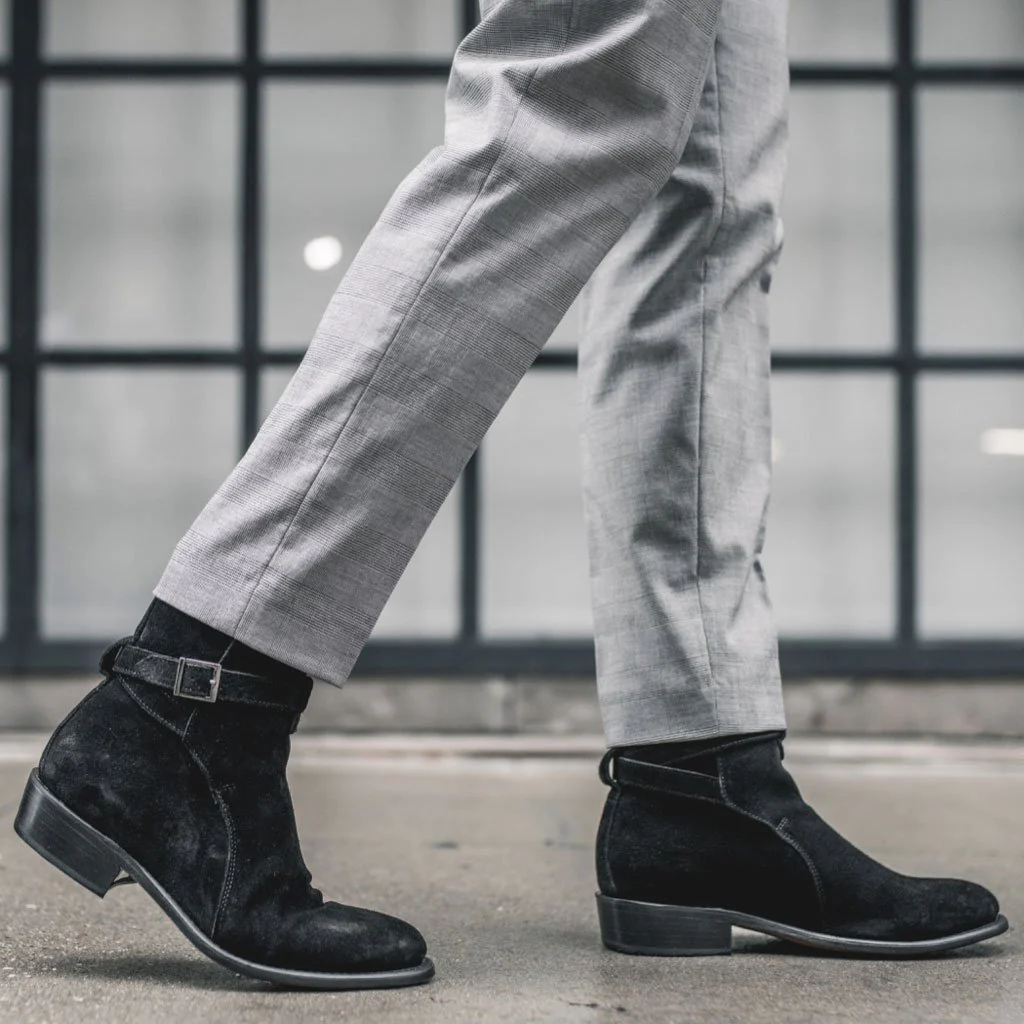 Rogue | Black Suede - Thursday Boots