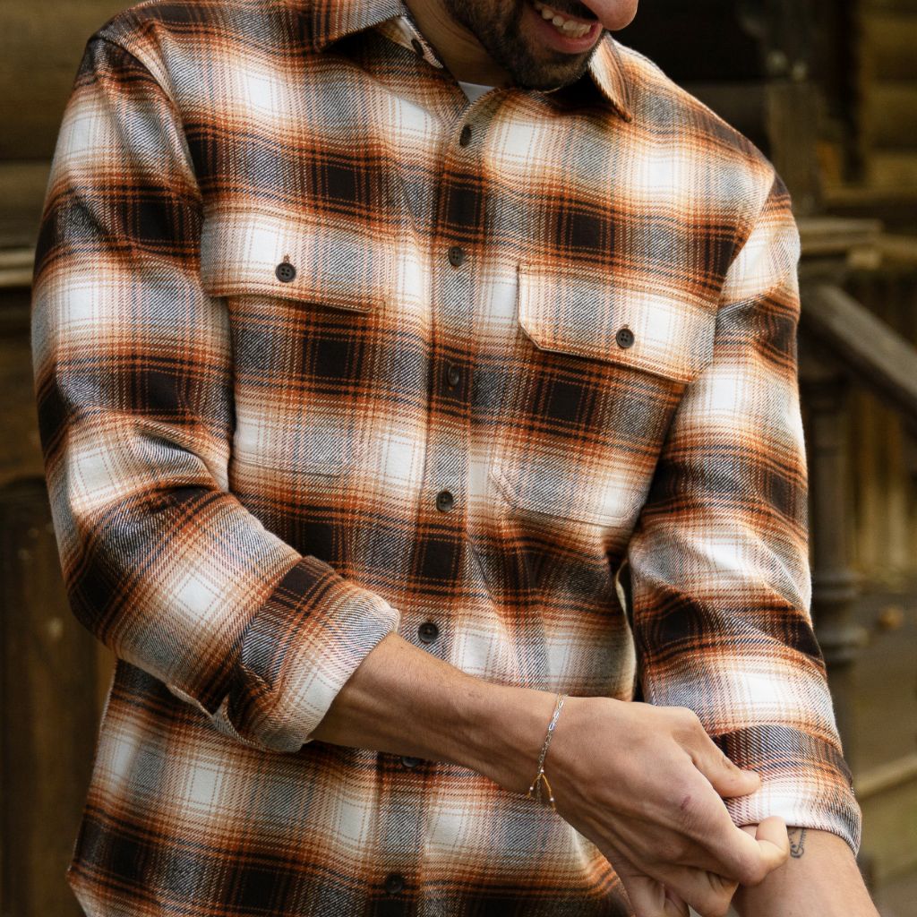 Summit Flannel Shirt | Harvest - Thursday Boots