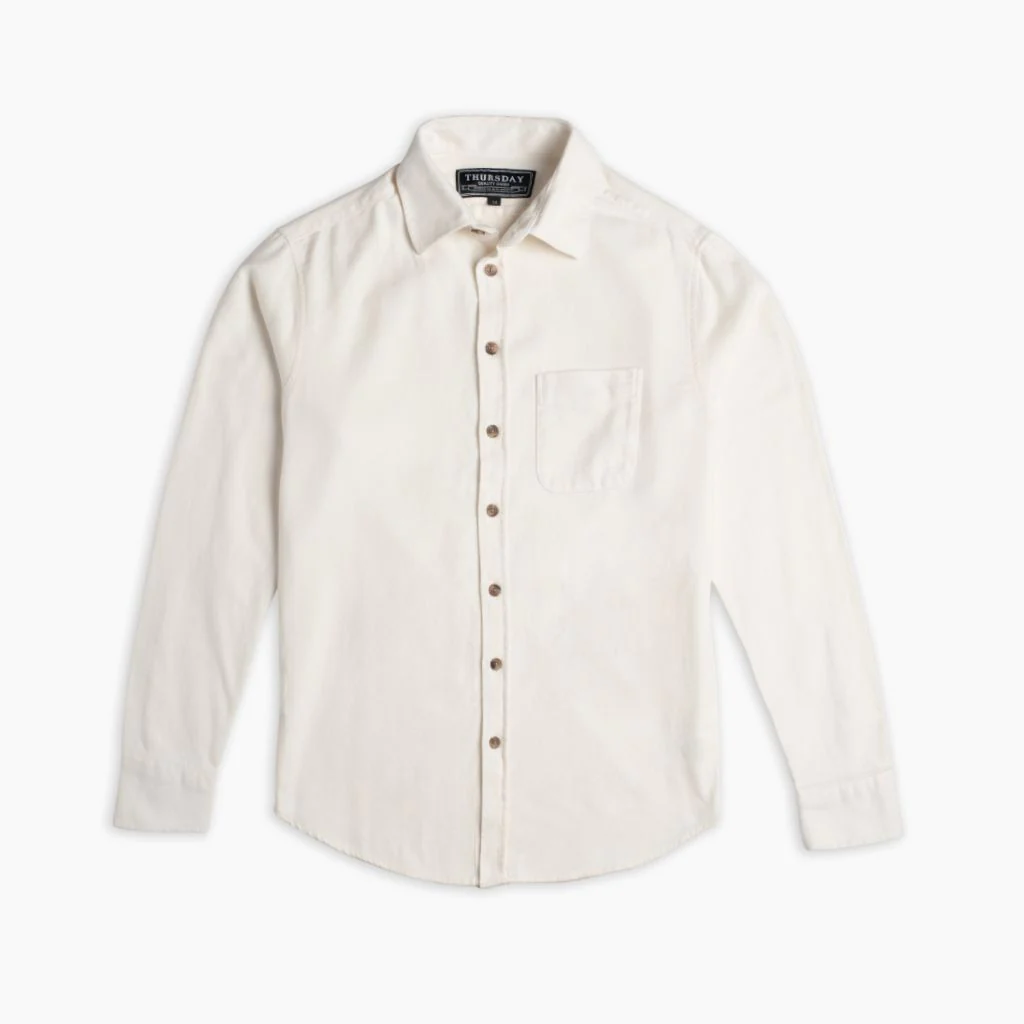 Solid Shirt | Off-White