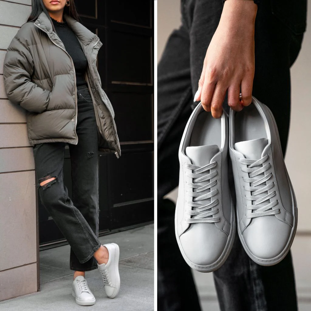 Women's Premier Low Top | Light Grey - Thursday Boots