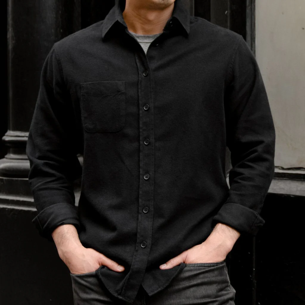 Solid Shirt | Black - Thursday Boots