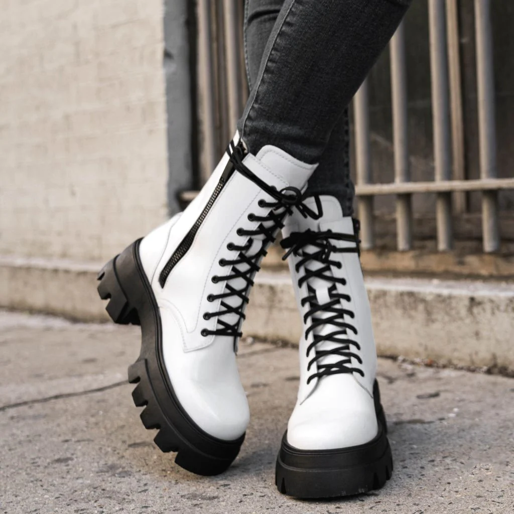 Dynasty | White - Thursday Boots