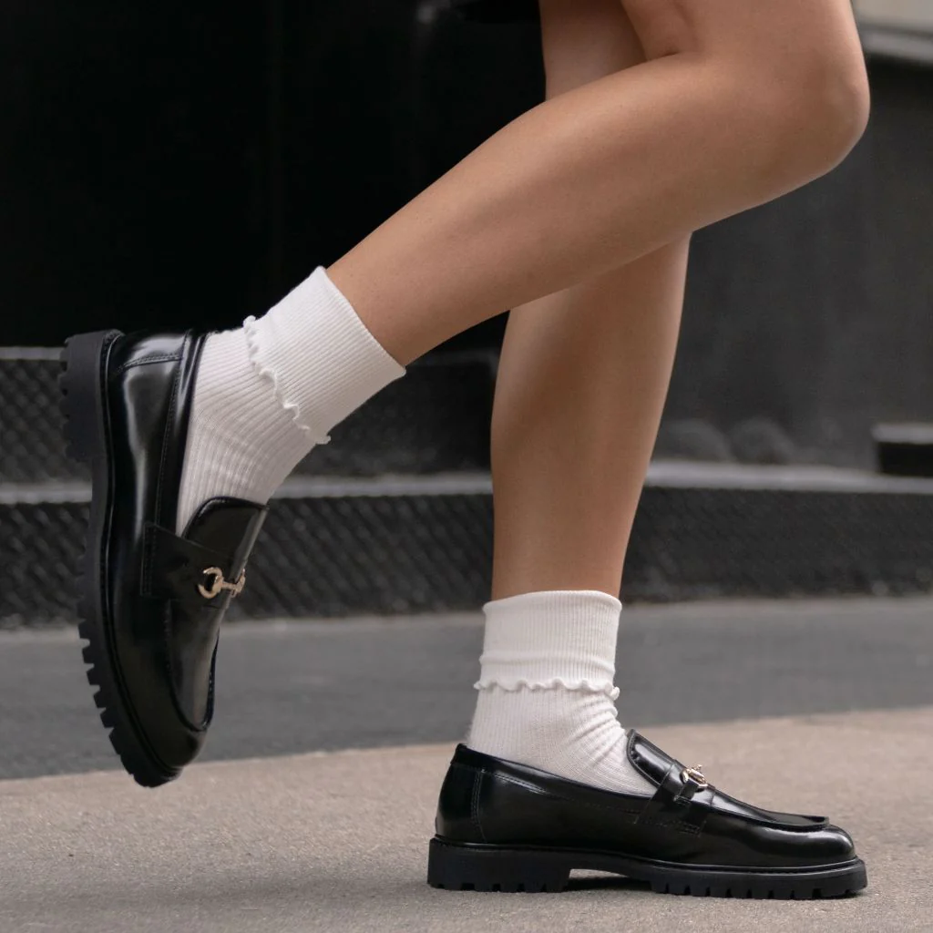 Penny | Black & Gold - Thursday Boots