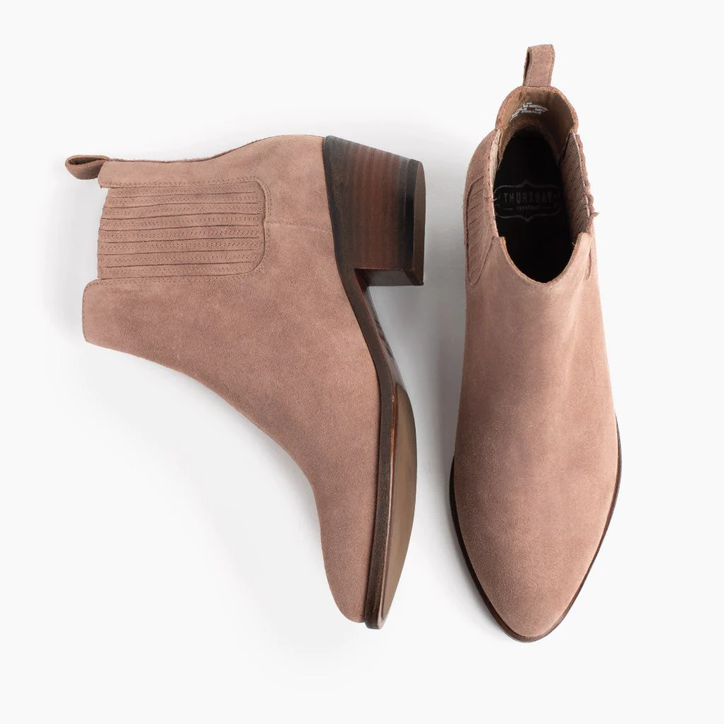 Dreamer Bootie | Rose Brown - Thursday Boots