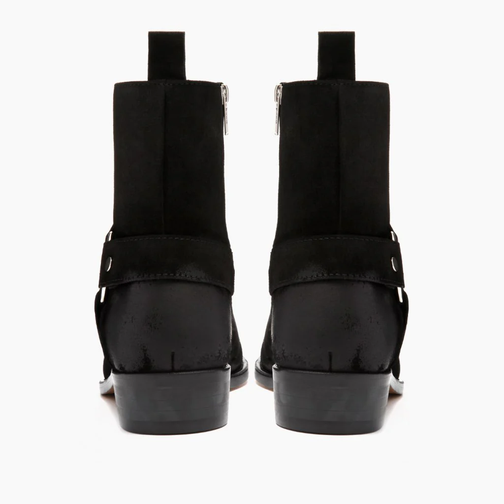 Harness | Black Suede - Thursday Boots