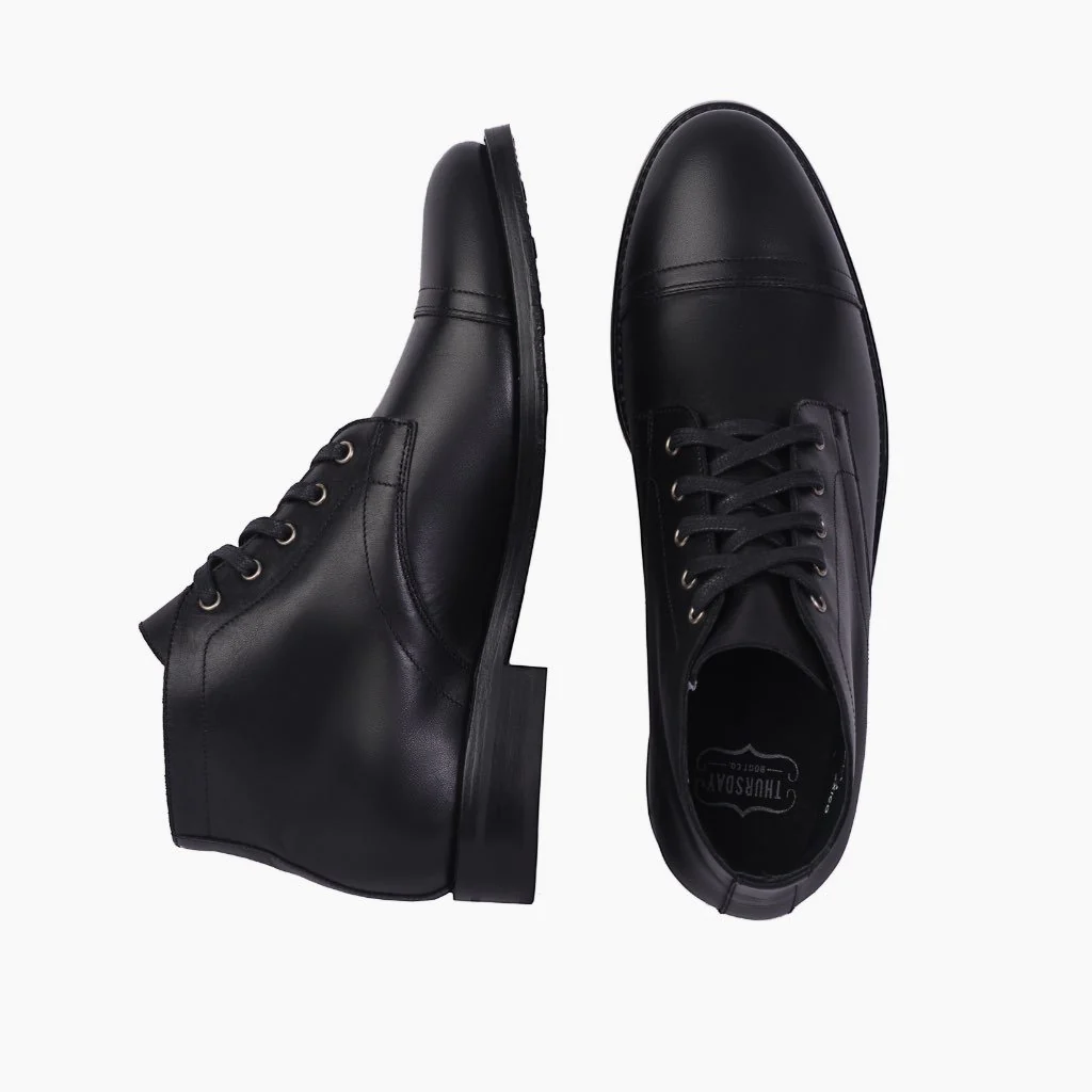 Cadet | Black - Thursday Boots