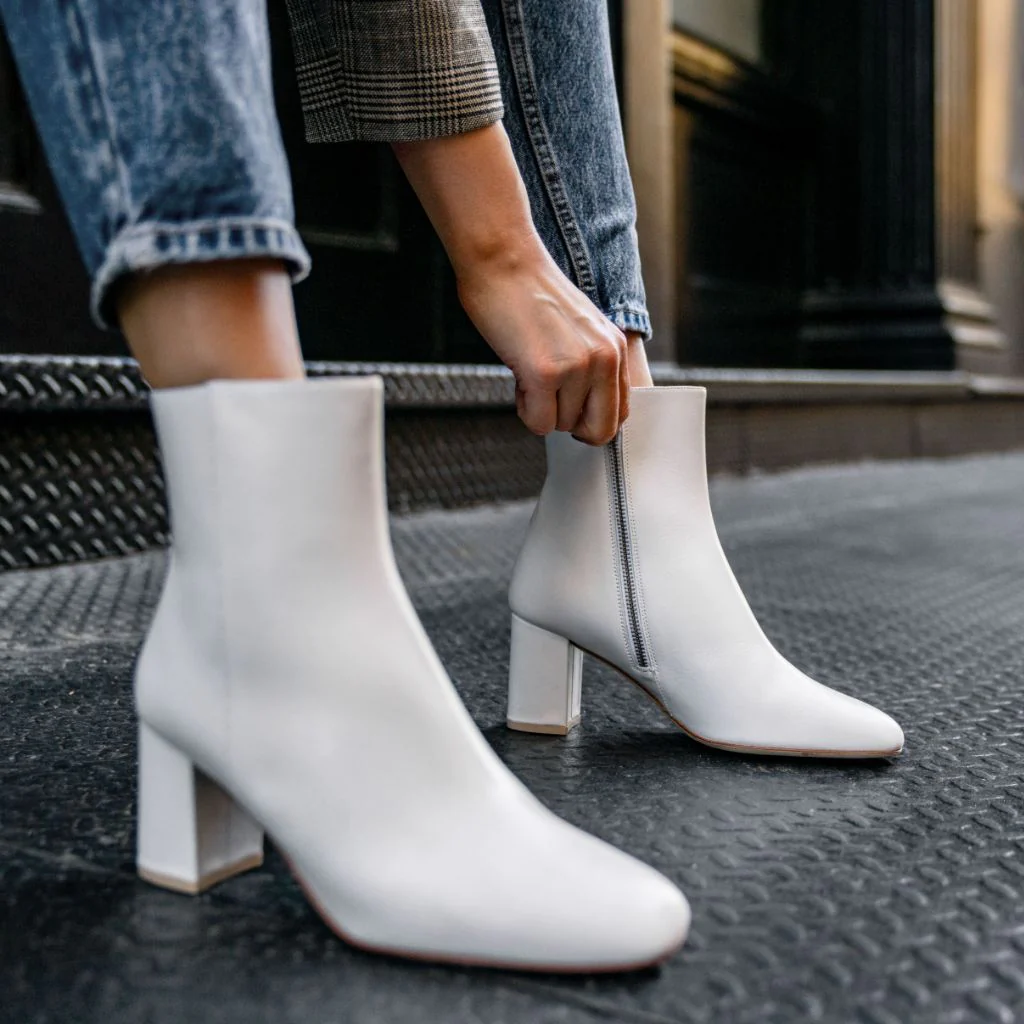 High Standard | White - Thursday Boots