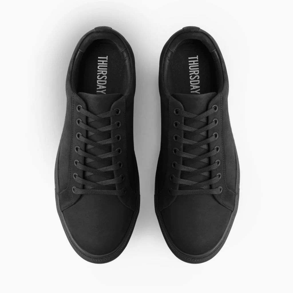 Premier Low Top | Black Matte - Thursday Boots