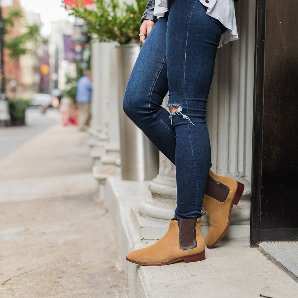 Duchess | Honey Suede - Thursday Boots