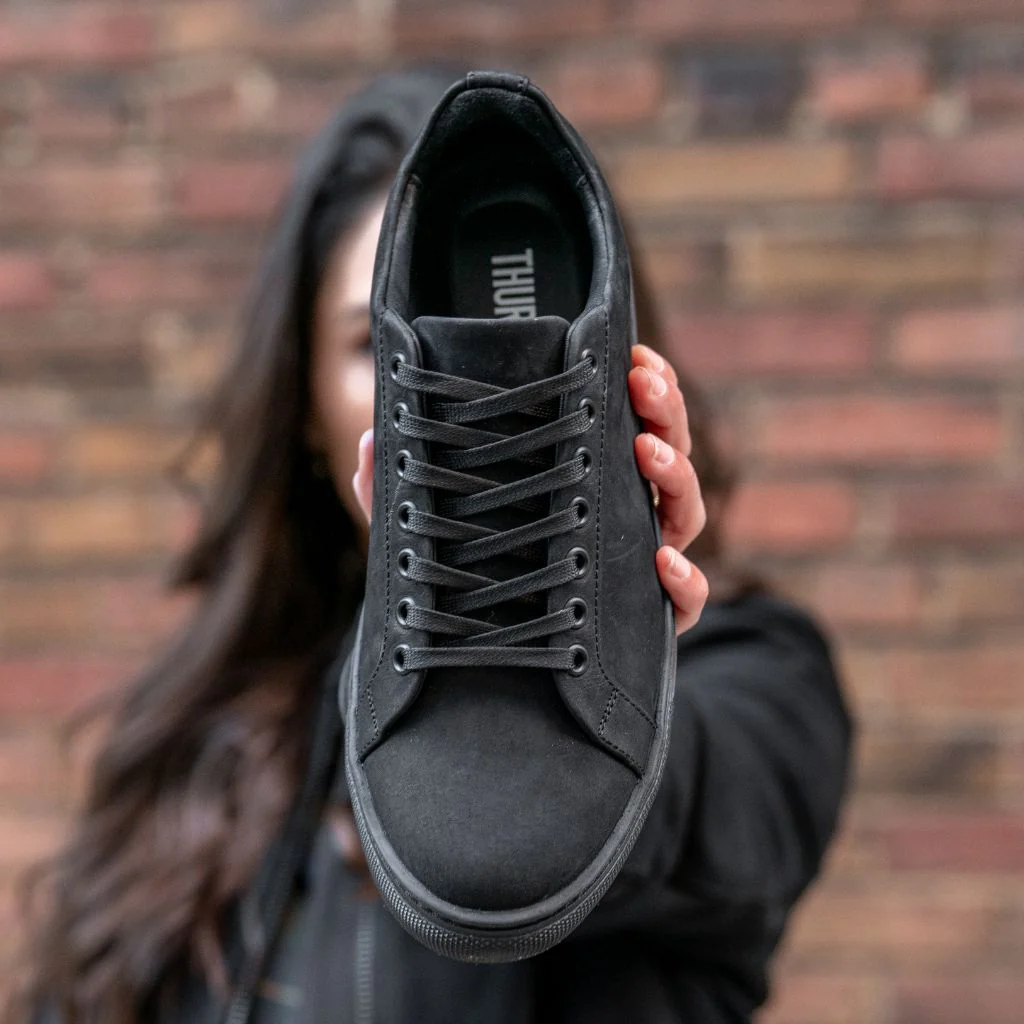 Women's Premier Low Top | Black Matte - Thursday Boots