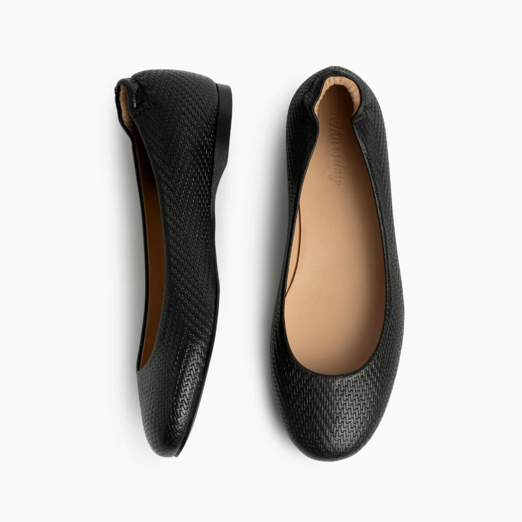 Scrunch | Black Embossed - Thursday Boots