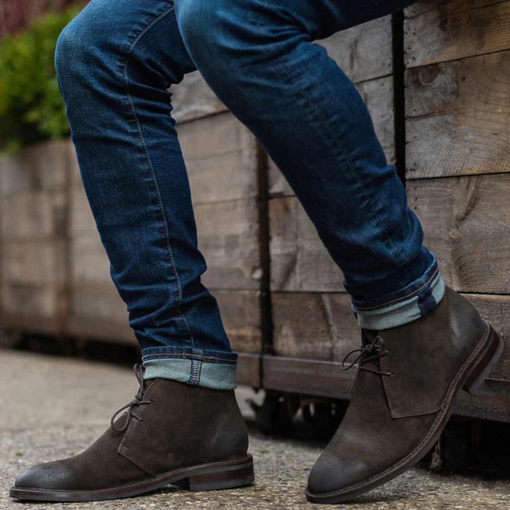 Scout | Dark Olive Suede - Thursday Boots