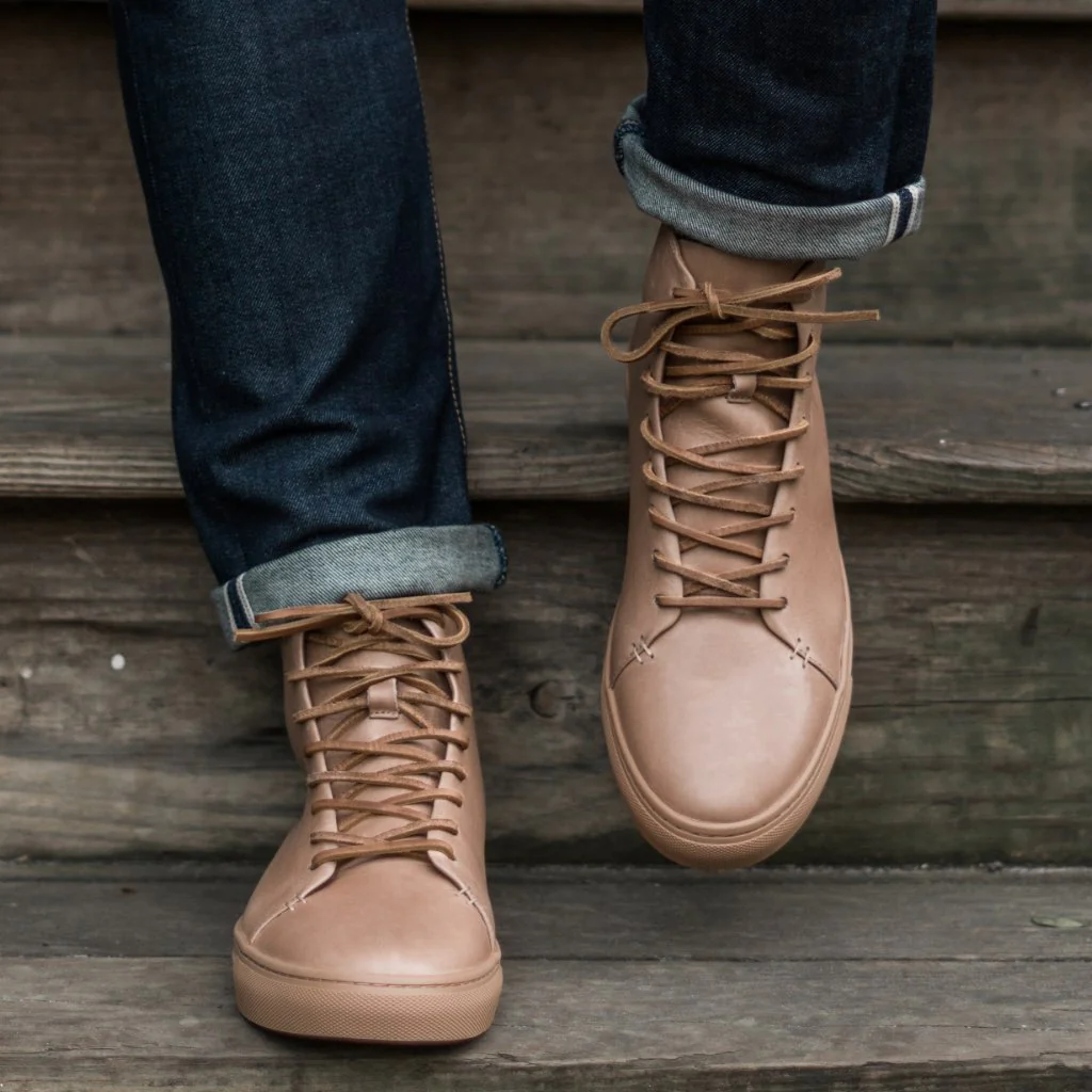 Premier High Top | Natural Vachetta - Thursday Boots