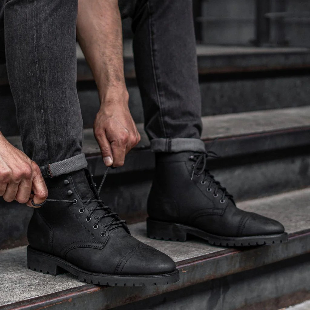 Captain StormKing | Black Matte - Thursday Boots