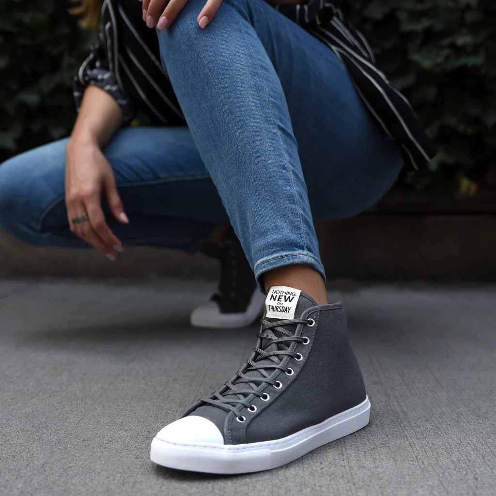 Women's High Top | Grey - Thursday Boots