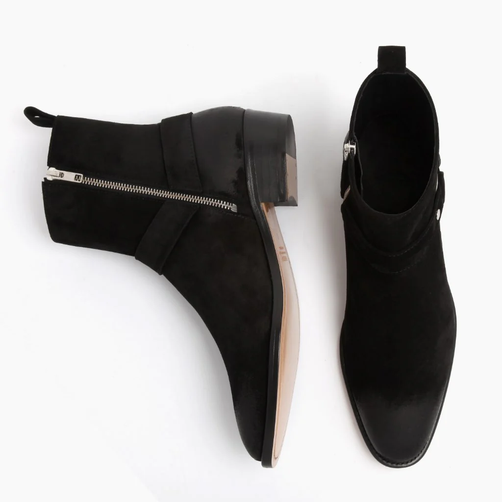 Harness | Black Suede - Thursday Boots