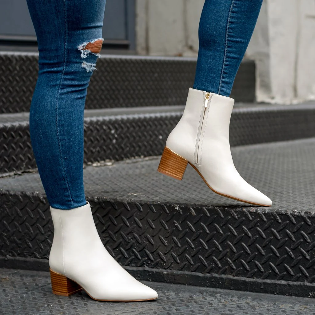 Luna | Ecru - Thursday Boots