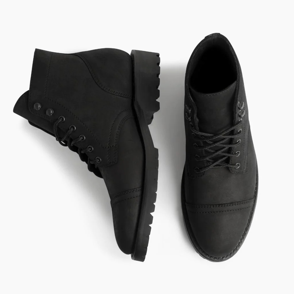 Captain StormKing | Black Matte - Thursday Boots