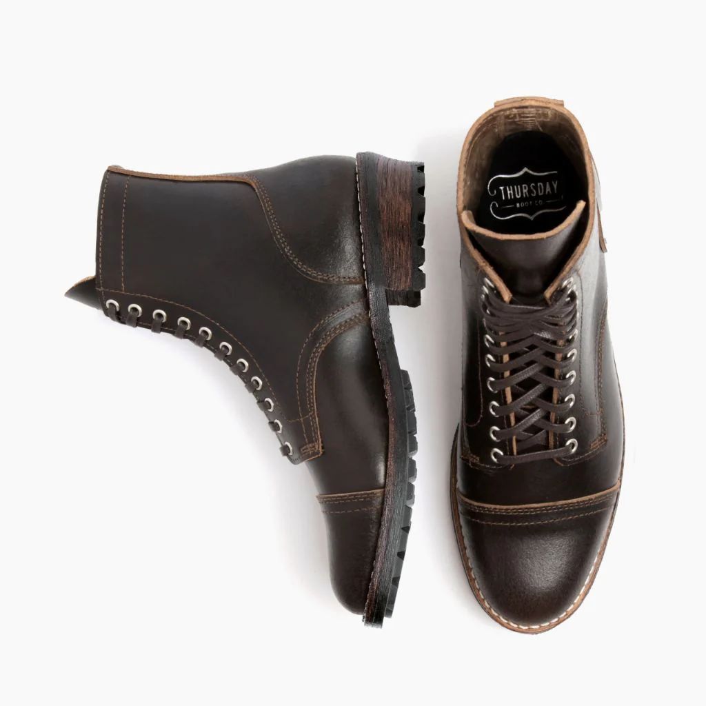 Logger | Waxed Cacao - Thursday Boots