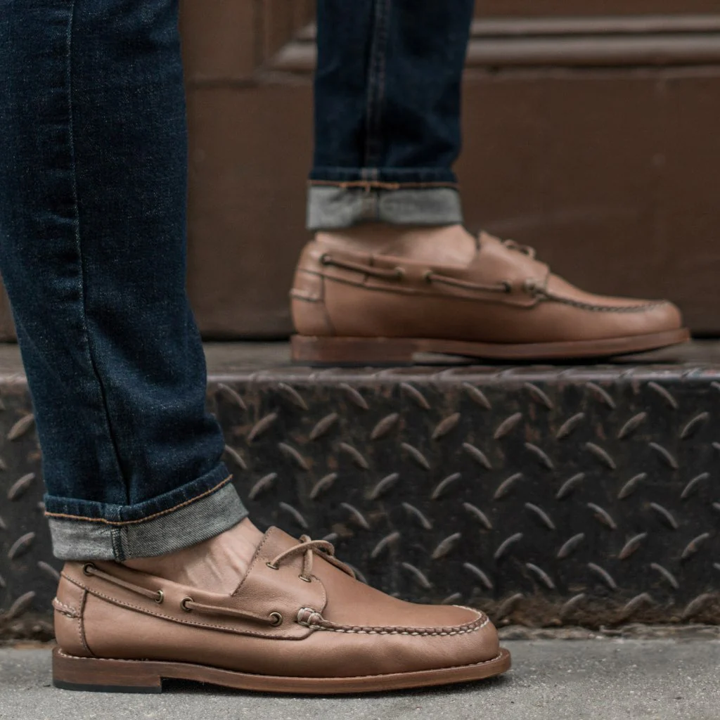 Handsewn Loafer | Biscuit - Thursday Boots