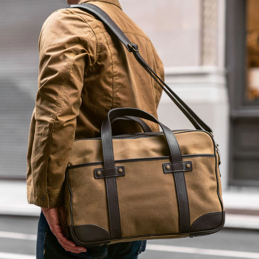 Commuter Bag | Tan Canvas - Thursday Boots