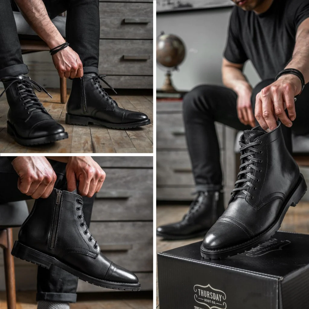 Major | Black - Thursday Boots