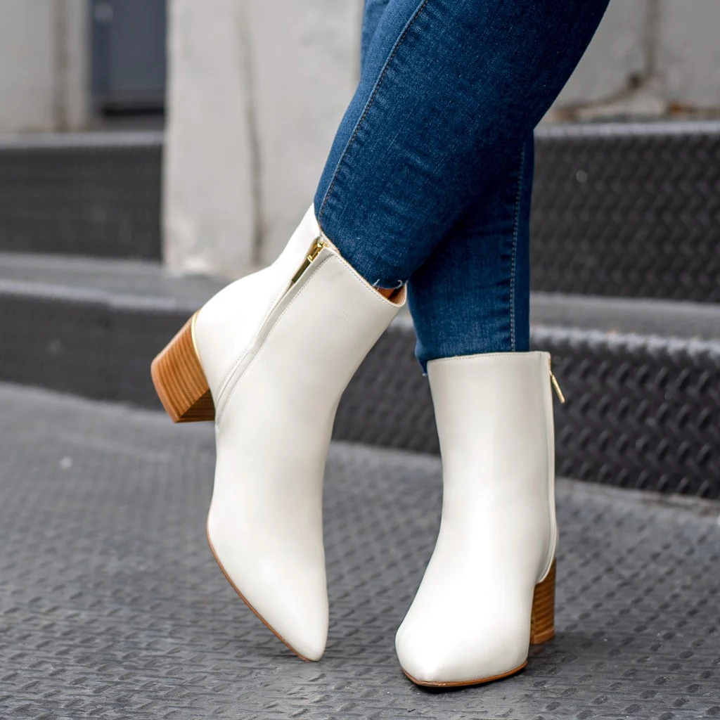 Luna | Ecru - Thursday Boots
