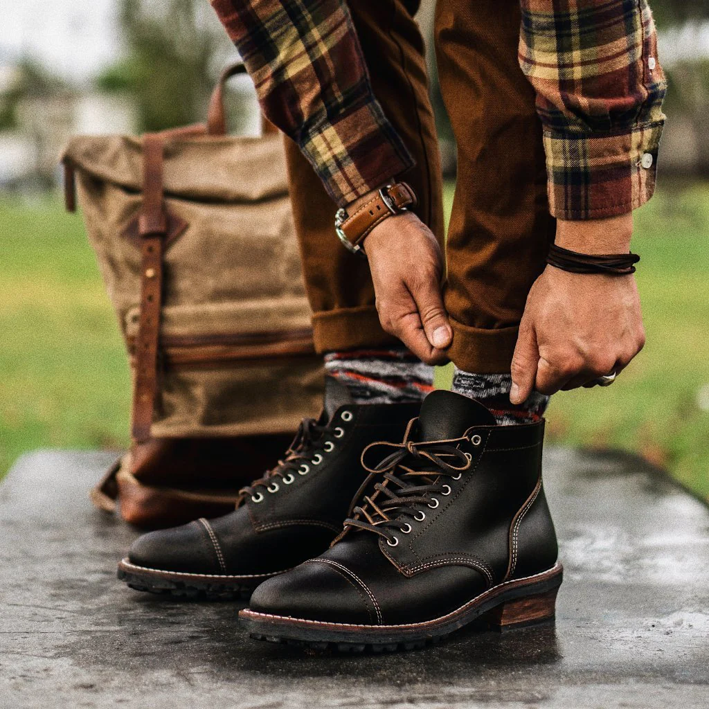 Vanguard | Waxed Cacao - Thursday Boots