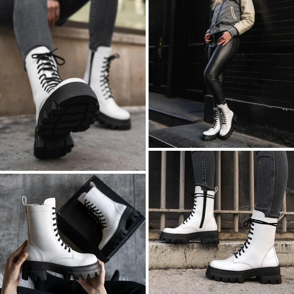 Dynasty | White - Thursday Boots