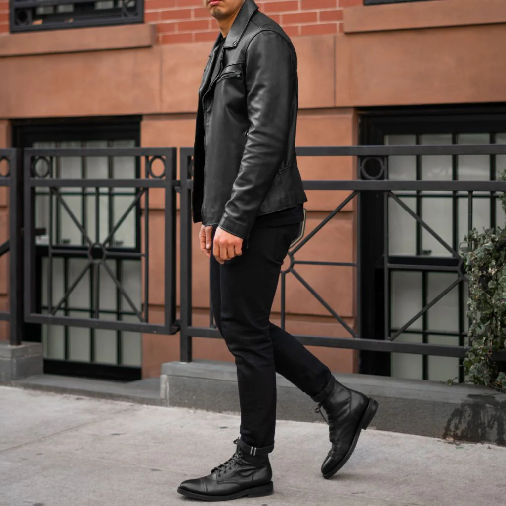 Motorcycle Jacket | Black - Thursday Boots