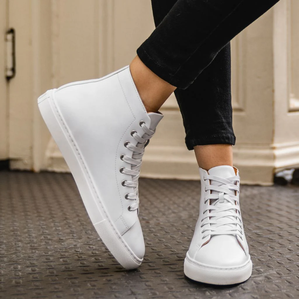 Women's Premier High Top | White - Thursday Boots