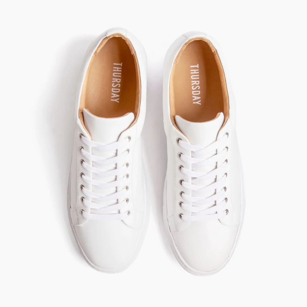 Women's Premier Low Top | White - Thursday Boots