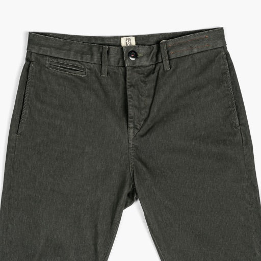 Kato Axe Slim Fit Chinos | Military Green - Thursday Boots