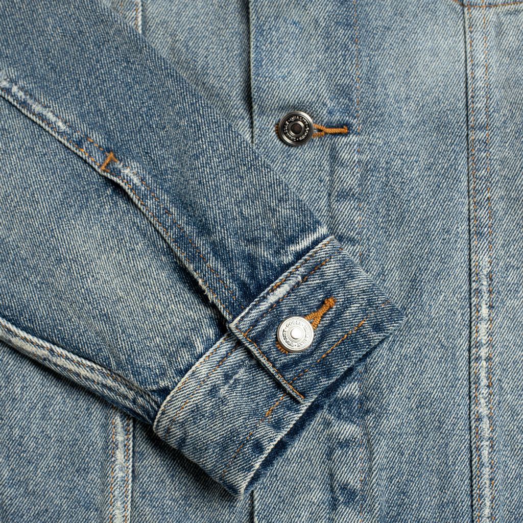 Denim Trucker Jacket | Washed Indigo - Thursday Boots