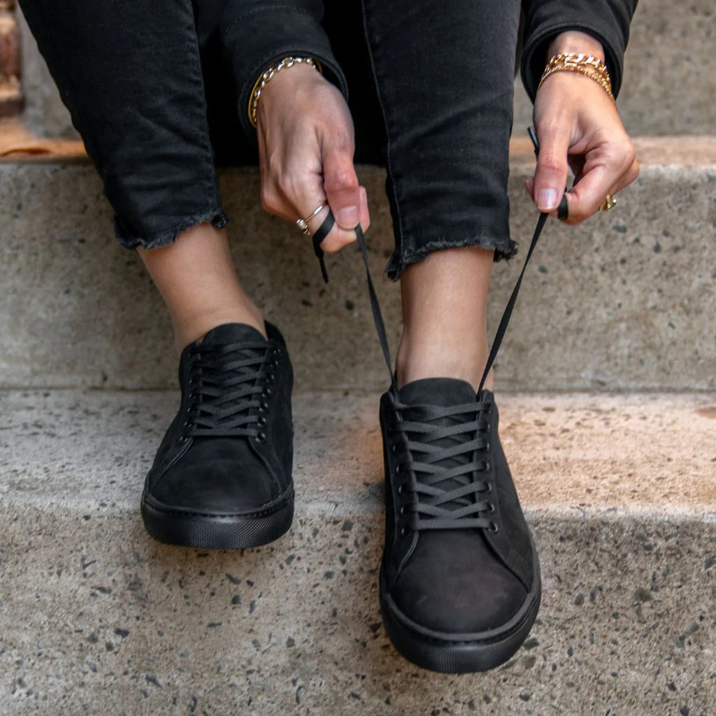 Women's Premier Low Top | Black Matte - Thursday Boots