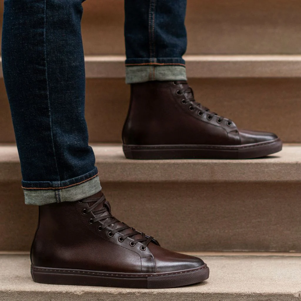 Premier High Top | Old English - Thursday Boots