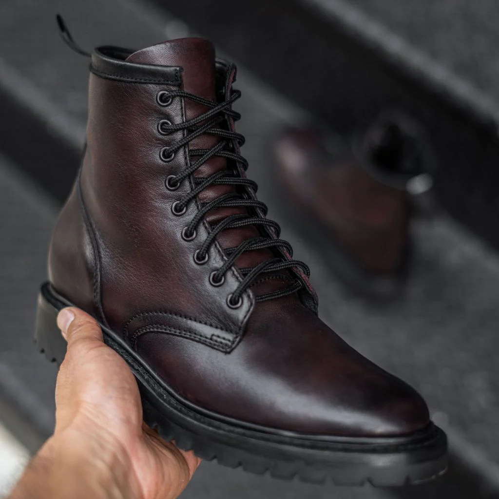 Stomper | Black Cherry - Thursday Boots