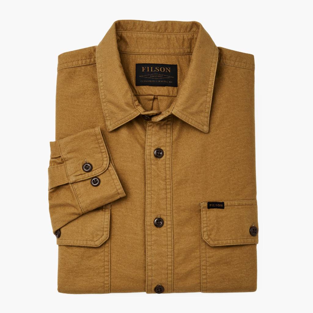 Filson Field Flannel Shirt | Tan Nubuck - Thursday Boots