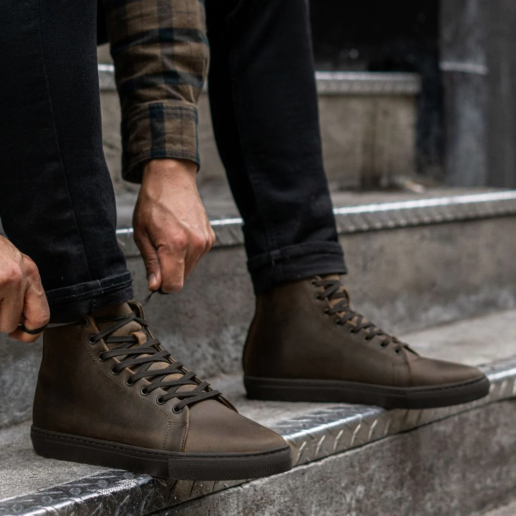 Premier High Top | Tobacco - Thursday Boots