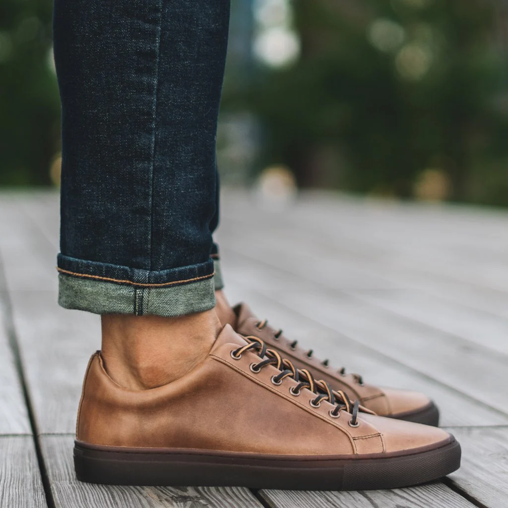 Premier Low Top | Natural - Thursday Boots