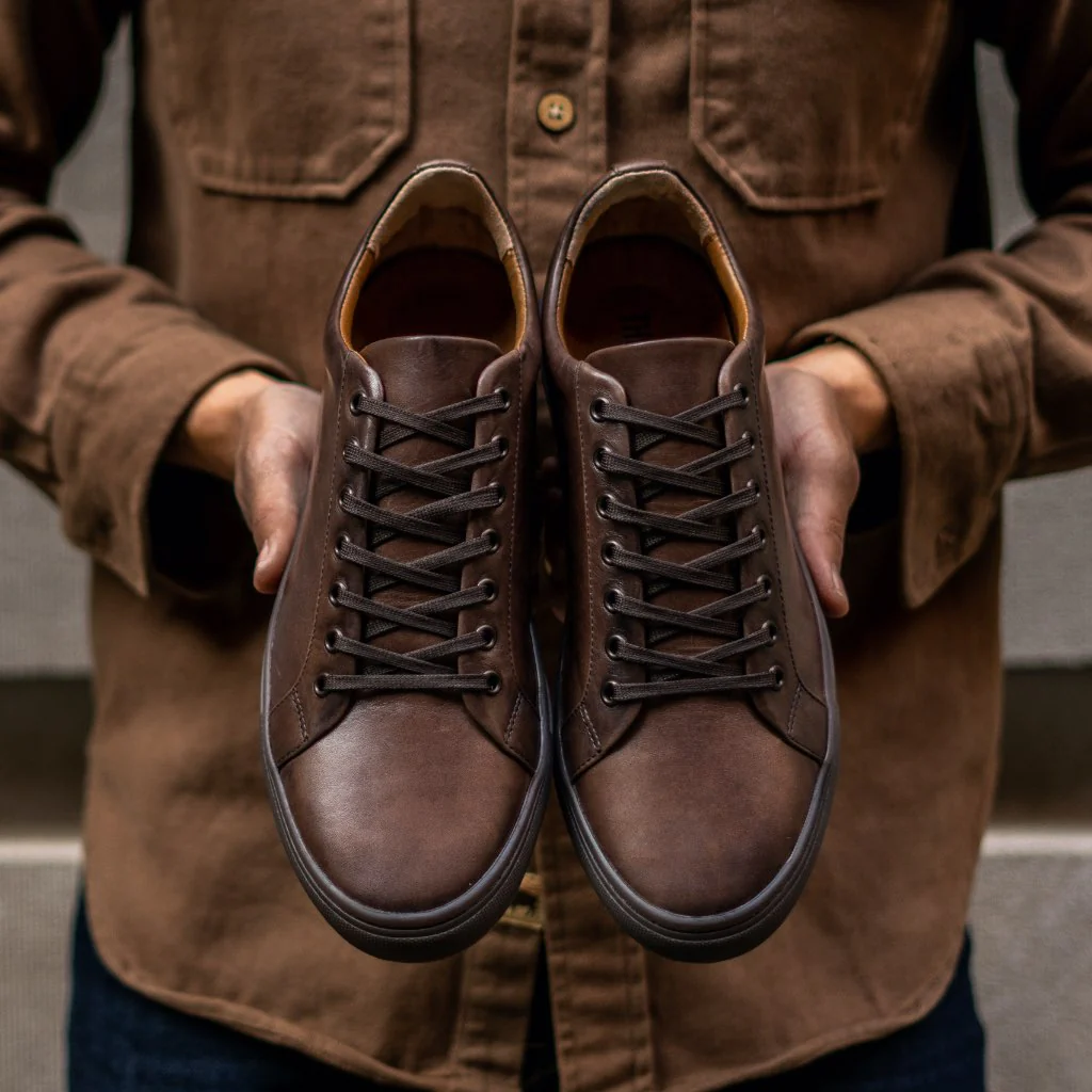 Premier Low Top | Old English - Thursday Boots